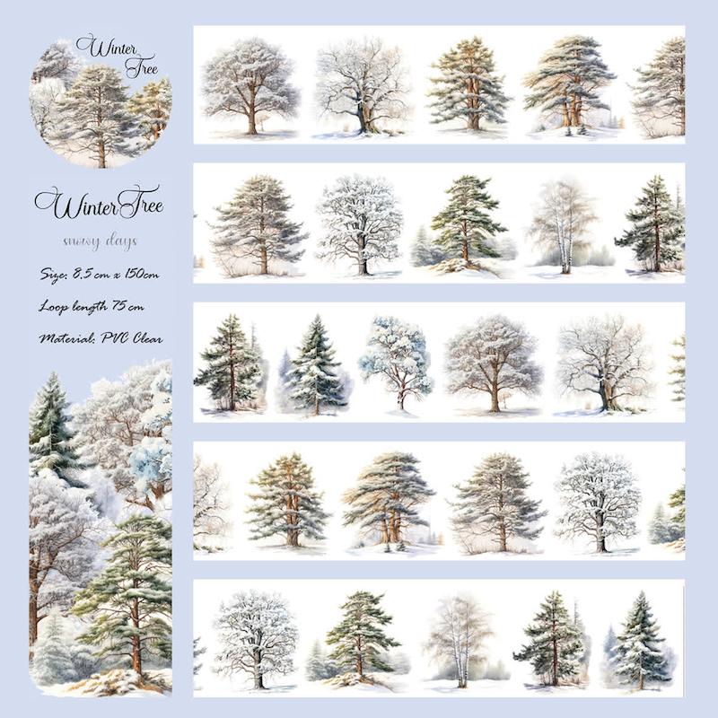 واشی winter trees