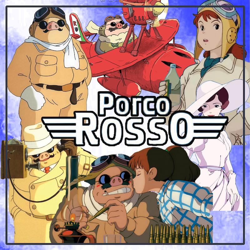 پک استیکری porco rosso