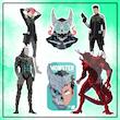 پک استیکری kaiju no 8