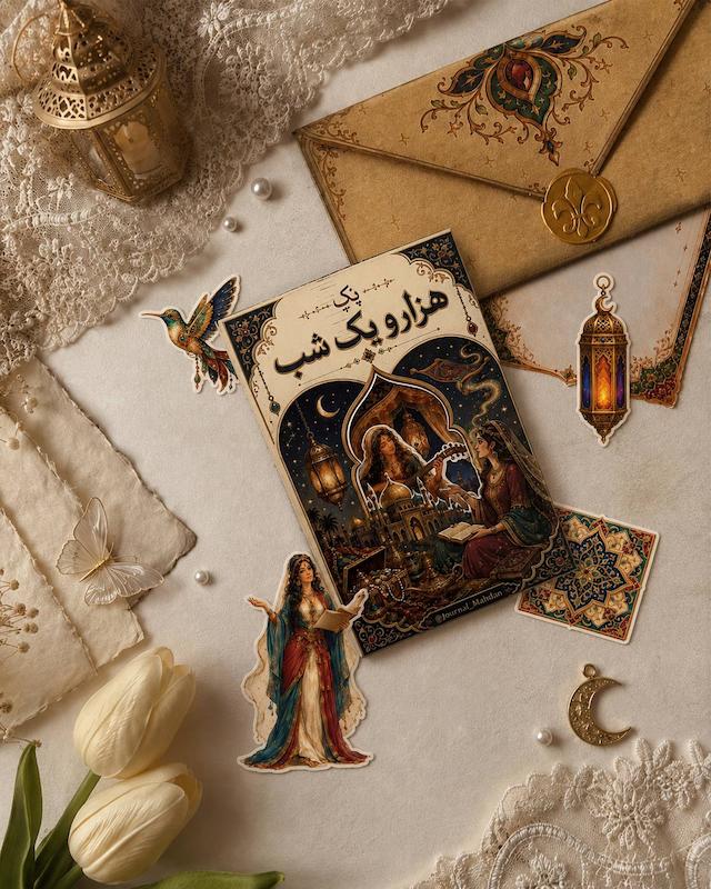 پک استیکر هزار و یک شب | Arabian Nights Sticker Pack