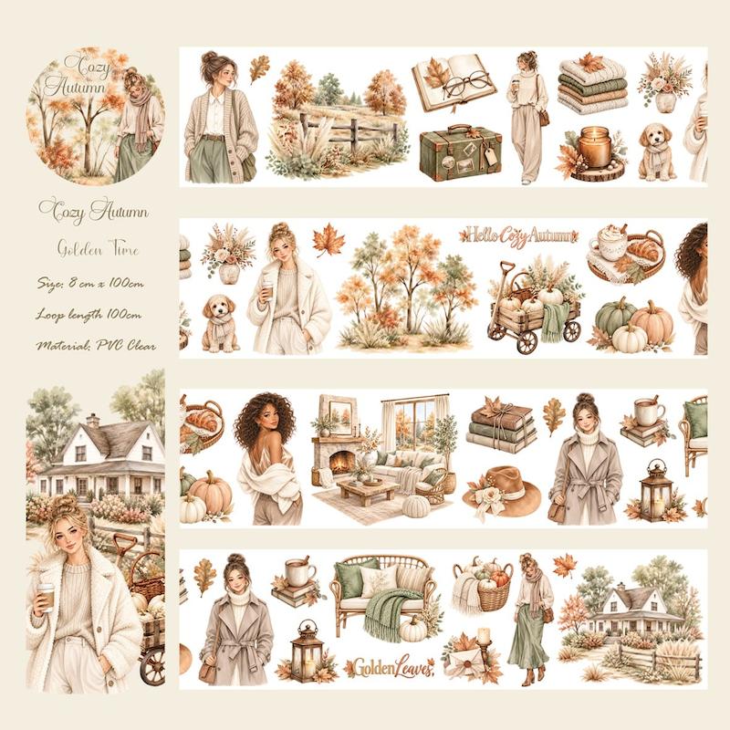 طرح کامل واشی Cozy Autumn مهدان استور