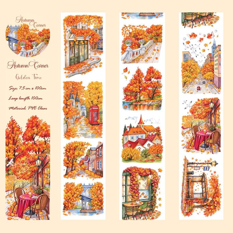 طرح کامل واشی Autumn Corner مهدان استور