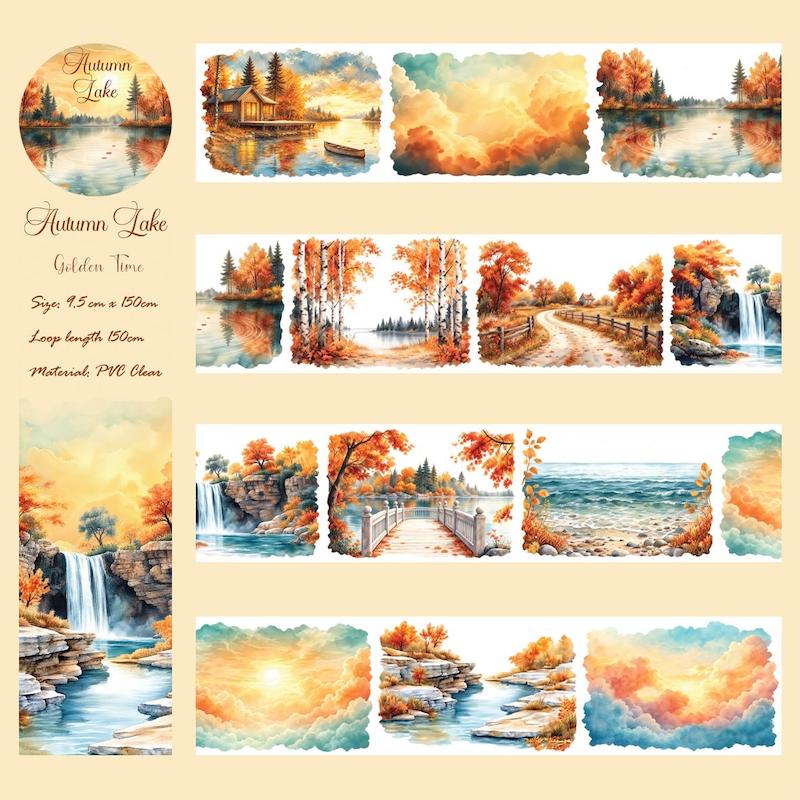 طرح کامل واشی Autumn Lake مهدان استور