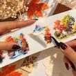 واشی PVC شفاف Autumn Landscape عرض 6.5 سانتی متر