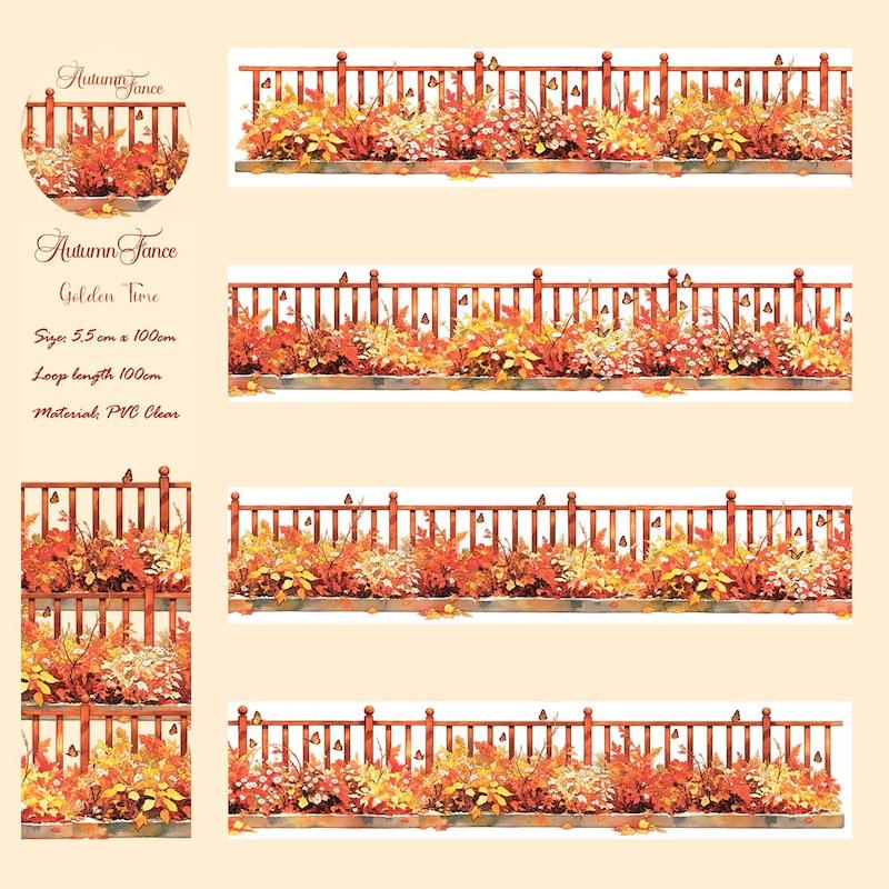 طرح کامل واشی Autumn Fence مهدان استور