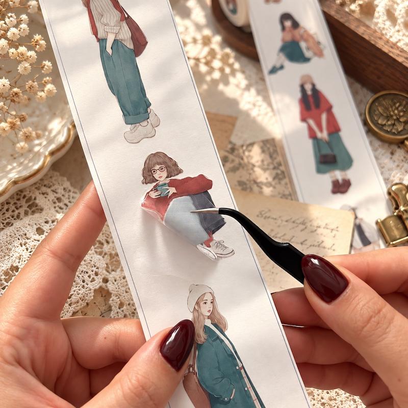 واشی PVC شفاف Winter Style عرض 5 سانتی متر