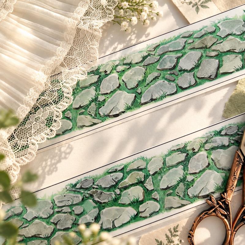 واشی بک گراند سنگ و چمن برای کلاژ