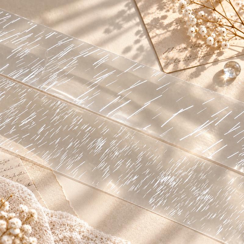 واشی PVC شفاف Rain عرض 9 سانتی متر