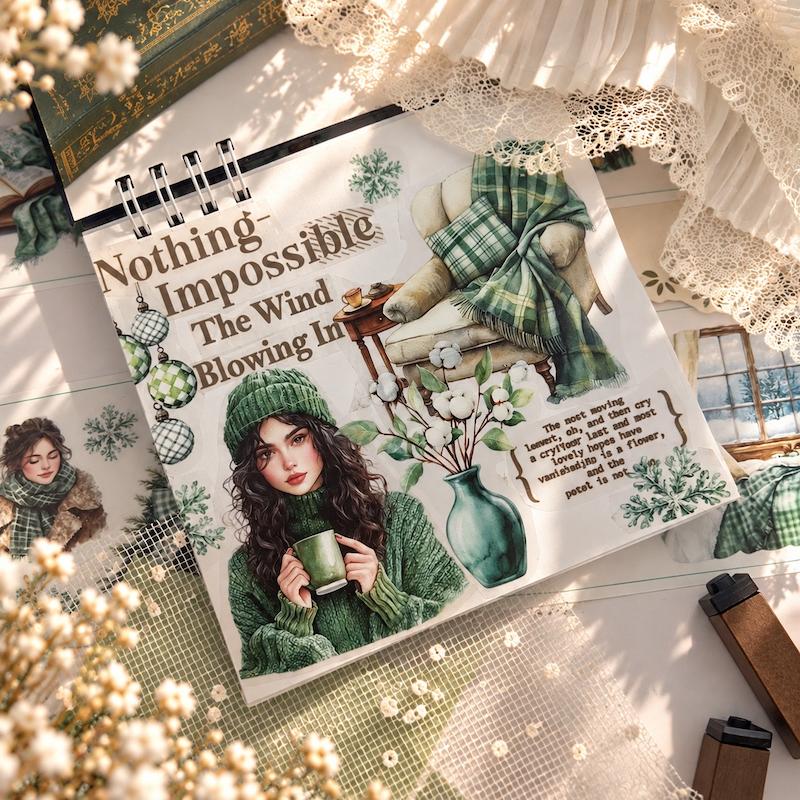 واشی Green Winter با طرح زمستان سبز