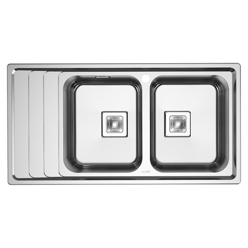 سینک ظرفشویی توکار ST-1001