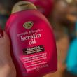 شامپو ogx قرمز (keratin oil)