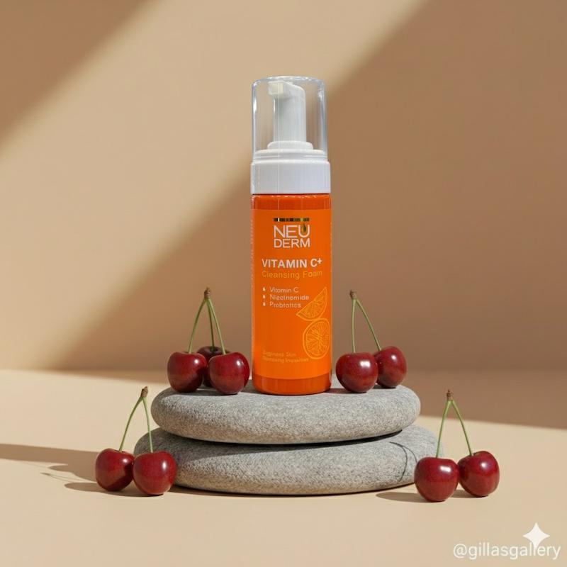 فوم شستشوی ویتامین C+ نیودرم