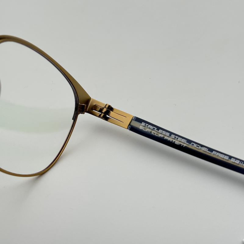 عینک طبی گرد فلزی ENRICO CECCHI مدل EC255