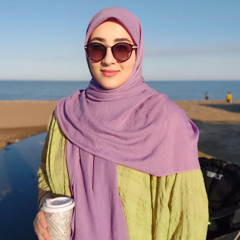 روسری وال اسلپ نخی