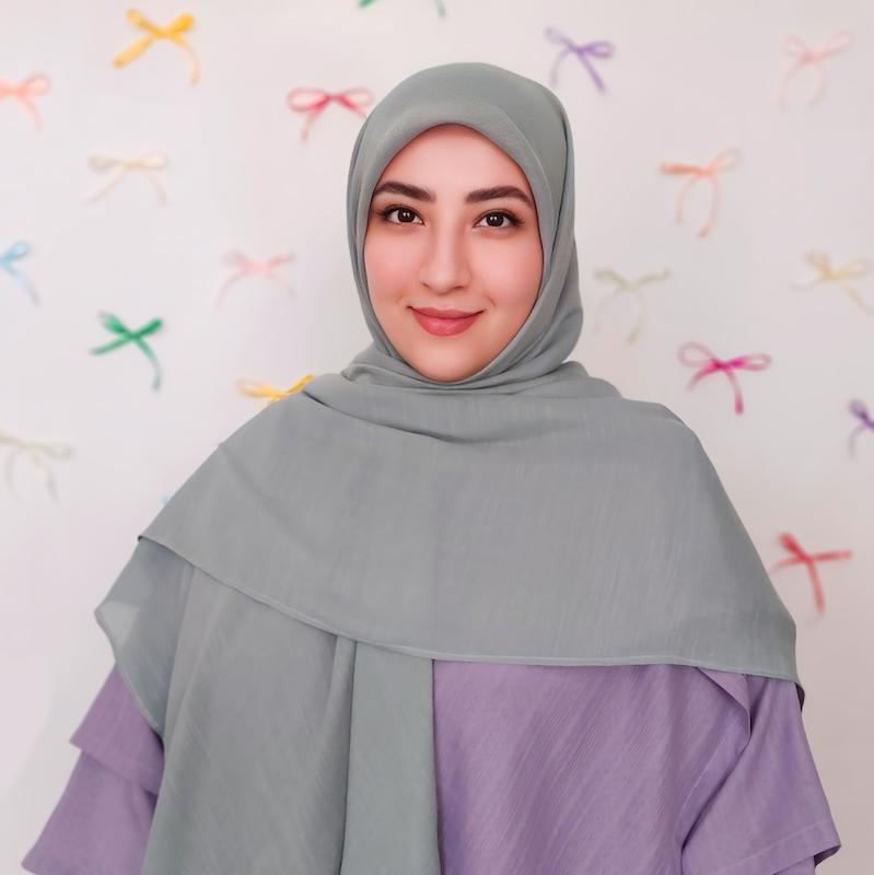 روسری وال اسلپ نخی