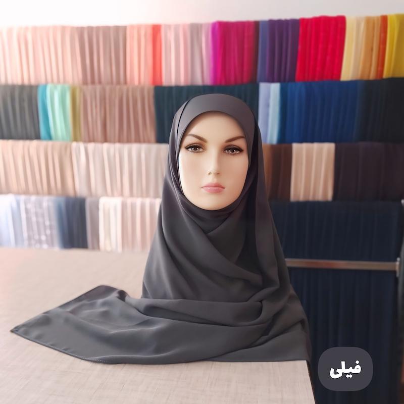 هدشال طلق دار کرپ حریر
