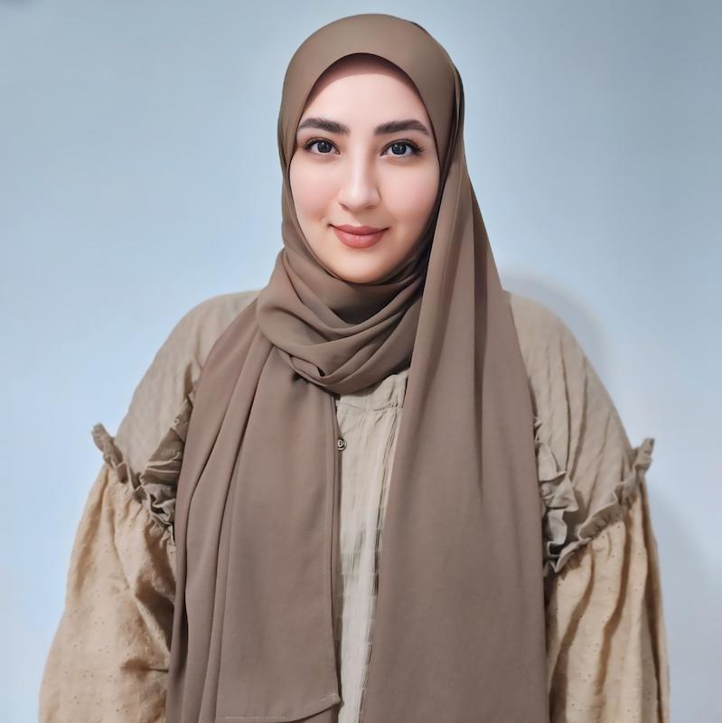 هدشال طلق دار کرپ حریر