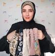 هدبند فانتزی گلدوزی