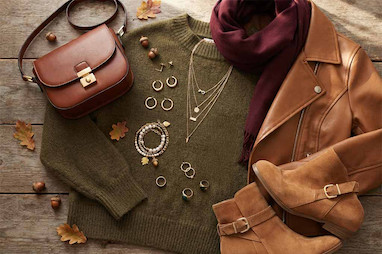 چگونه اکسسوری را با رنگ‌های پاییزی ست کنیم؟ راهنمای انتخاب اکسسوری برای استایل پاییزی