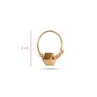 گوشواره طلا مدل Cubic Classic (مکعب کلاسیک) 2.84 گرم
