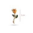 آویز طلا مدل رز Rose 13.29 گرم | کارکرده بدون اجرت