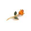 آویز طلا مدل رز Rose 13.29 گرم | کارکرده بدون اجرت