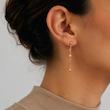 گوشواره پولک 1.45 گرم | کارکرده بدون اجرت 