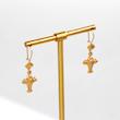 گوشواره Golden Air (2.19 گرم ) کارکرده بدون اجرت 
