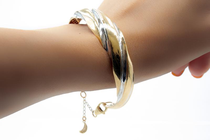  دستبند النگویی 13.18 گرم 