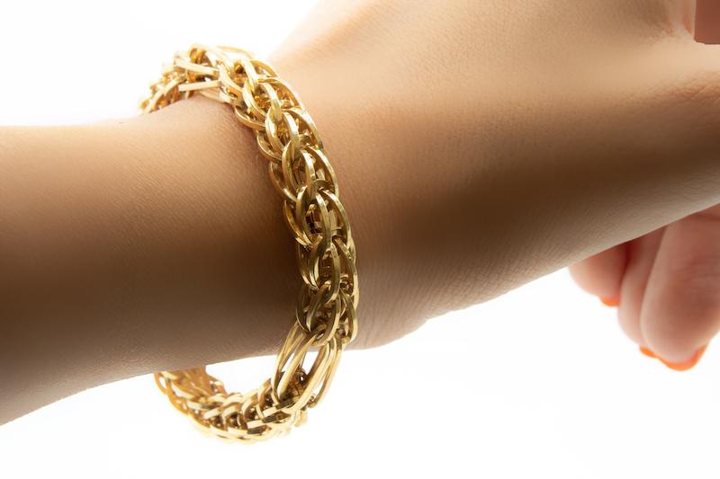 دستبند بافت درشت 19 گرم