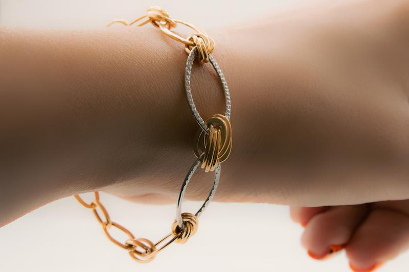 دستبند زنجیری  3.94 گرم