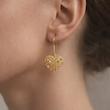  (2.74 گرم) Gold Heart Earring 