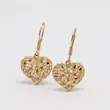  (2.74 گرم) Gold Heart Earring 