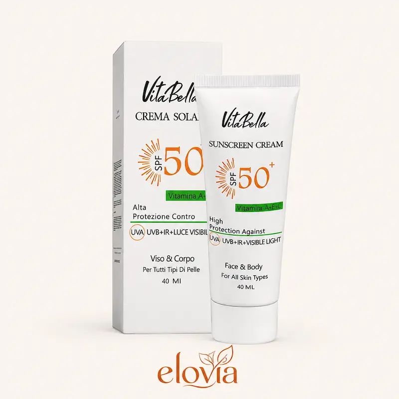 ضد آفتاب spf 50 بی رنگ ویتابلا