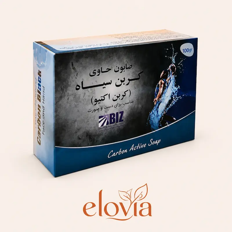 پک 3 عددی صابون دست و صورت کربن سیاه
