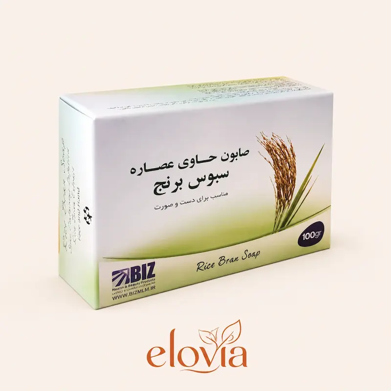 پک ۳ عددی صابون سبوس برنج