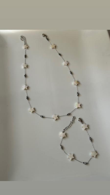 ست ستاره صدف طبیعی 