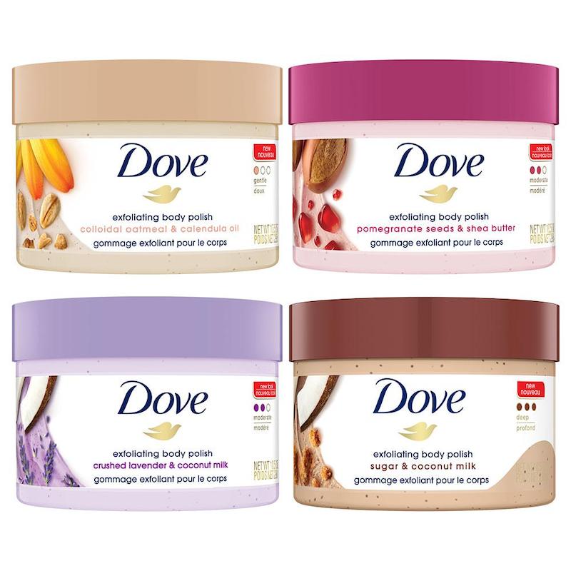 اسکراب بدن داو Exfoliating Body Polish در چهار رایحه