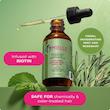 روغن مو میله Rosemary Mint با قطره‌چکان باز و گیاه رزماری