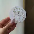 پک ۶ عددی گوشواره میخی فانتزی