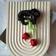 کش مو آویز لاله قرمز