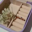 انگشتر قلب ژوپینگ (Xuping) مدل مینیمال نگین‌دار