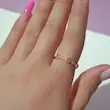 انگشتر قلب ژوپینگ (Xuping) مدل مینیمال نگین‌دار