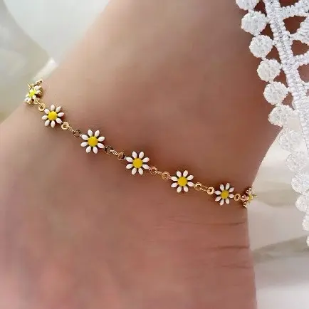 پابند طرح گل بابونه