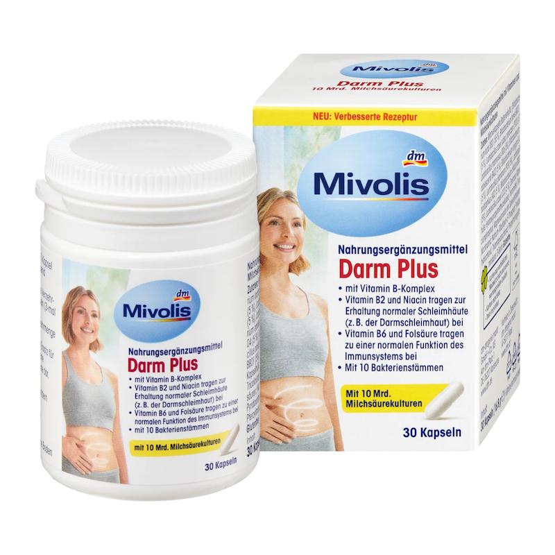 کپسول دارم پلاس پاکسازی روده اصل آلمان میولیس – 30 عددی (Mivolis Darm Plus Kapseln)