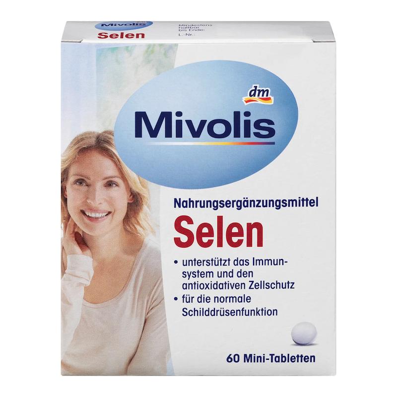 قرص مینی سلنیوم بهبود سلامت تیروئید میولیس اصل آلمان ۶۰ عددی (Mivolis Selen, Mini-Tabletten)
