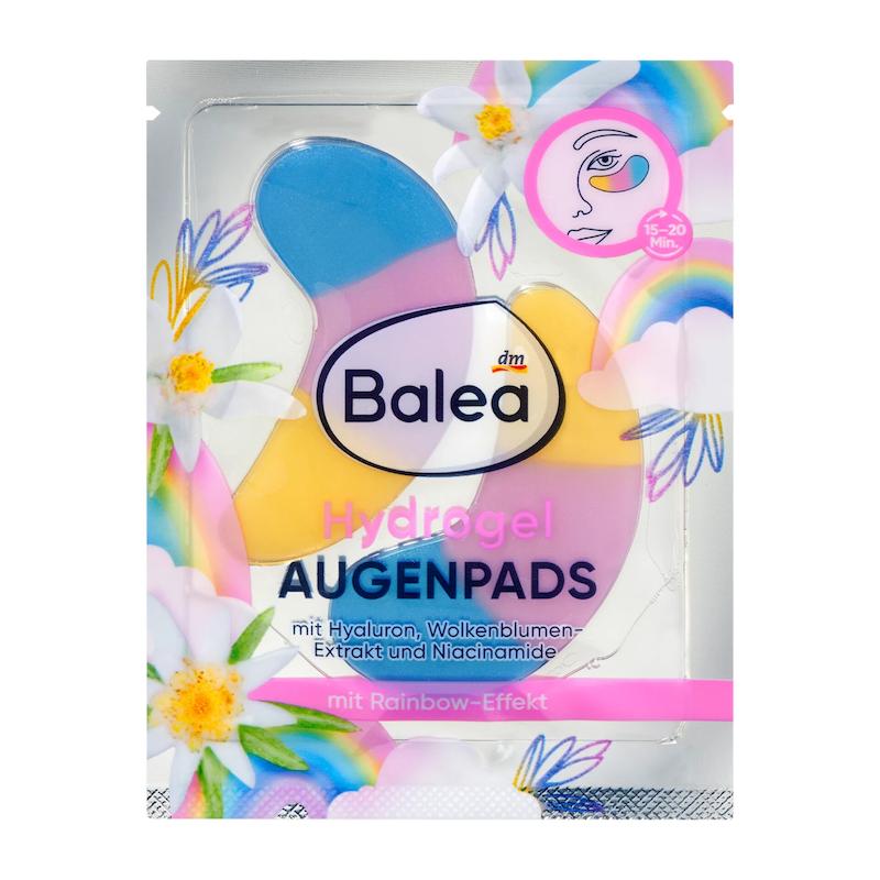 پد زیر چشم هیدروژلی باله آ مدل Rainbow – آبرسان و شاداب‌کننده (Balea Augenpads Hydrogel Rainbow)
