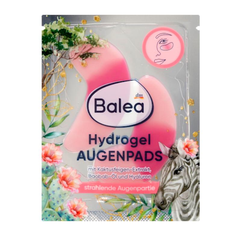 پد زیر چشم هیدروژلی باله آ  مدل دو رنگ Rosa – آبرسان و شاداب‌کننده (Balea Augenpads Hydrogel Rosa)