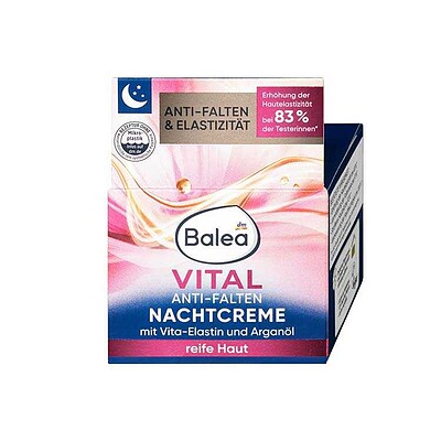  کرم شب ویتال ضد چروک باله آ (Balea Anti Falten Nachtcreme Vital)