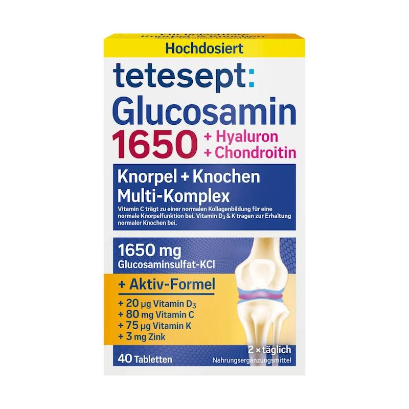 قرص گلوکوزامین 1650 تتسپت
